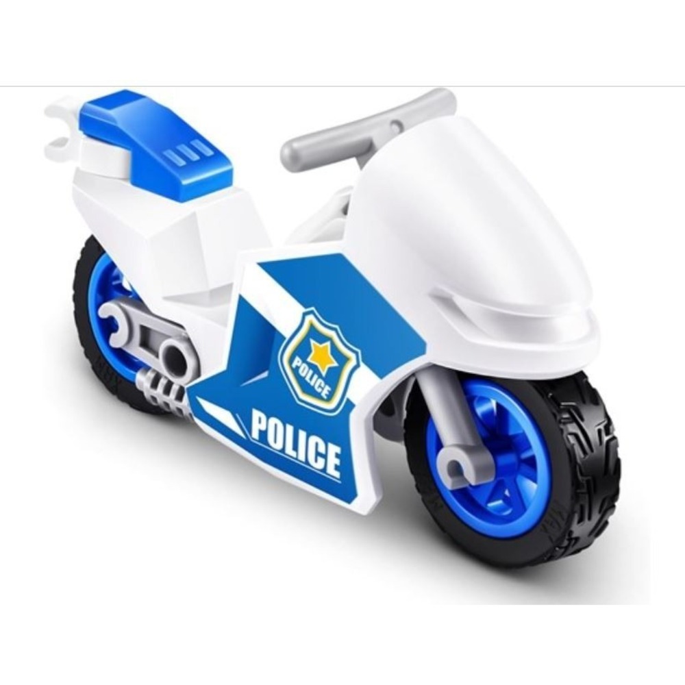 ZURU MAX Adventure Police Headquarters Playset (822 Pieces) Building Bricks Toys - Picture 3 of 5